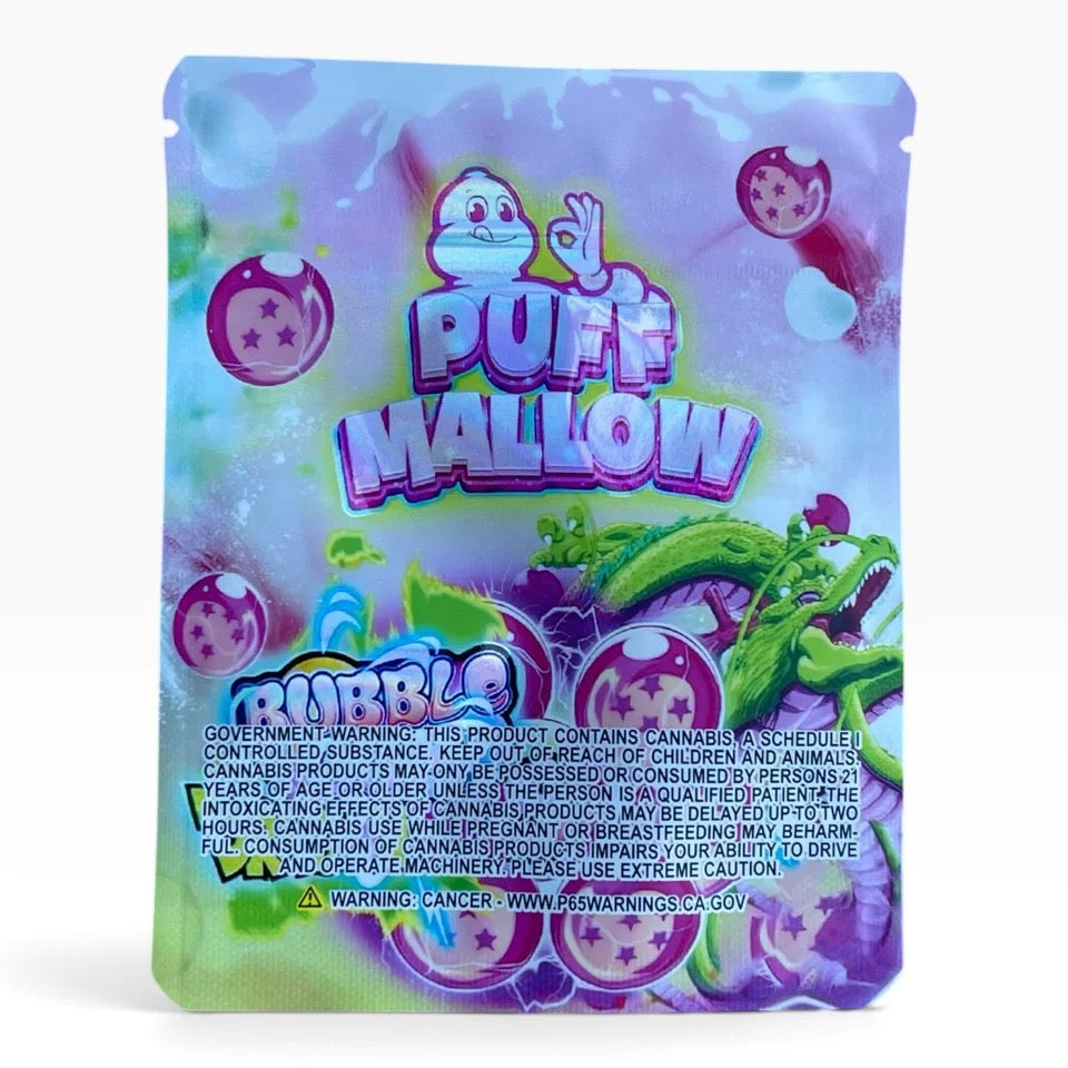 Puff Mallow Bubblegum Dragonballs Mylar Bag 3.5 G