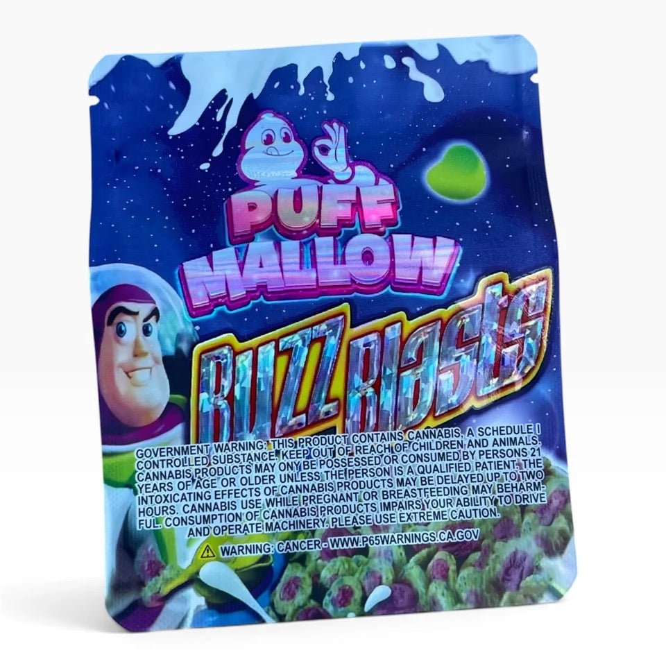 Puff Mallow Buzz Blast Mylar Bag 3.5 G
