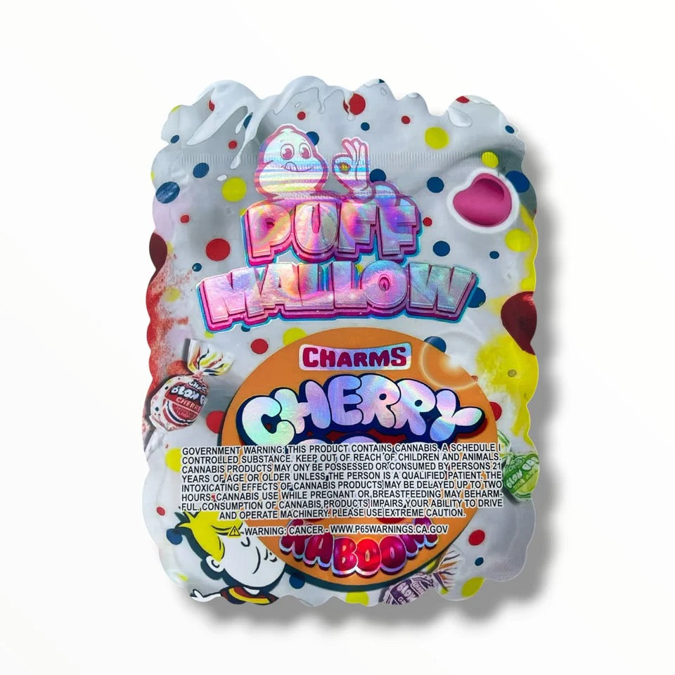 Puff Mallow Cherry Pop Mylar Bag 3.5 G