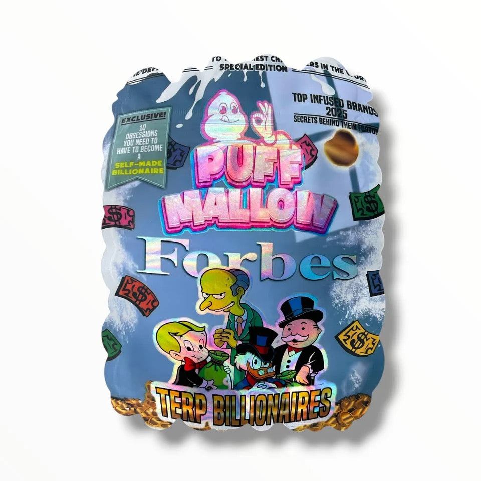 Puff Mallow Forbes Mylar Bag 3.5 Grams