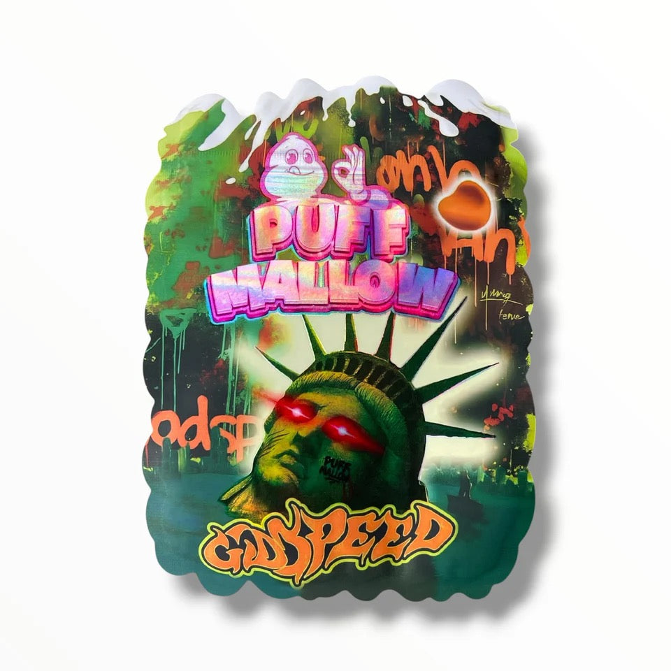 Puff Mallow Godspeed Mylar Bag 3.5 Grams