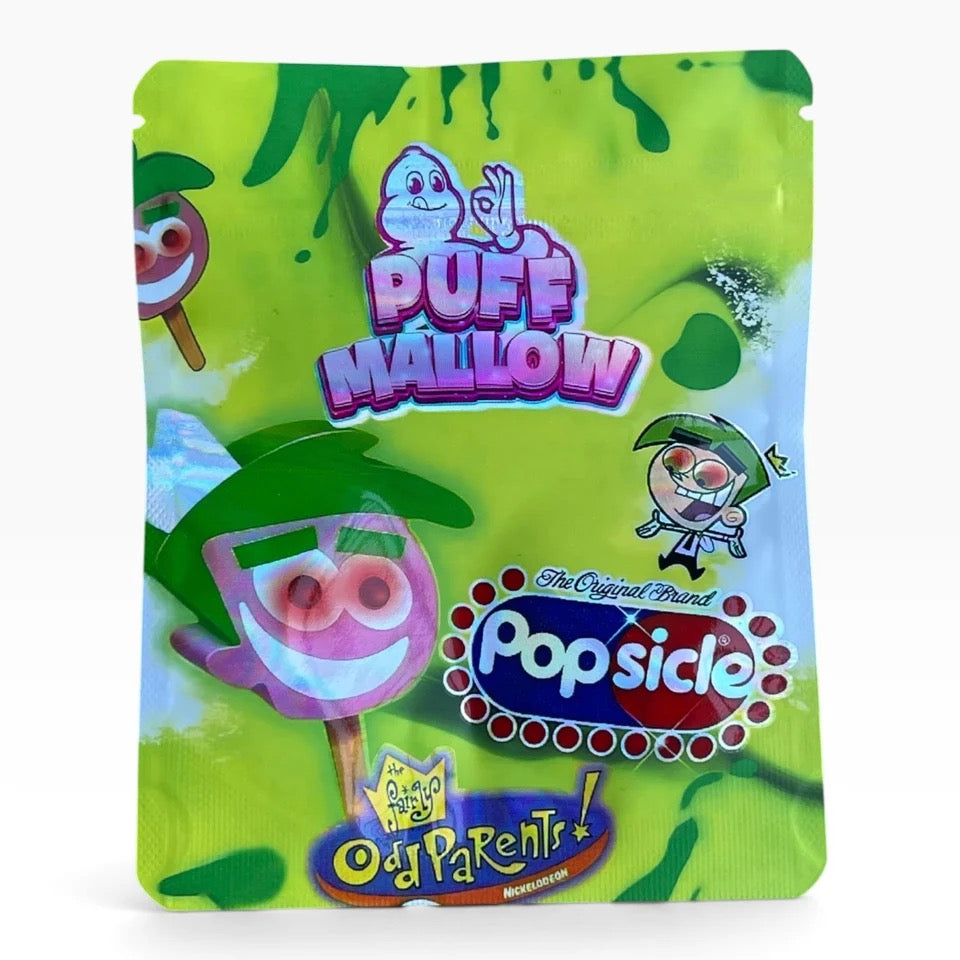 Puff Mallow Popsicle Mylar Bag 3.5 Grams