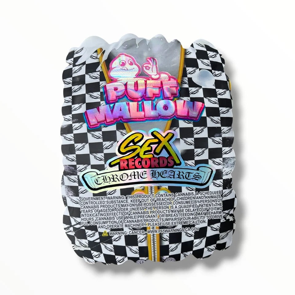 Puff Mallow Sex Records Mylar Bag 3.5 G