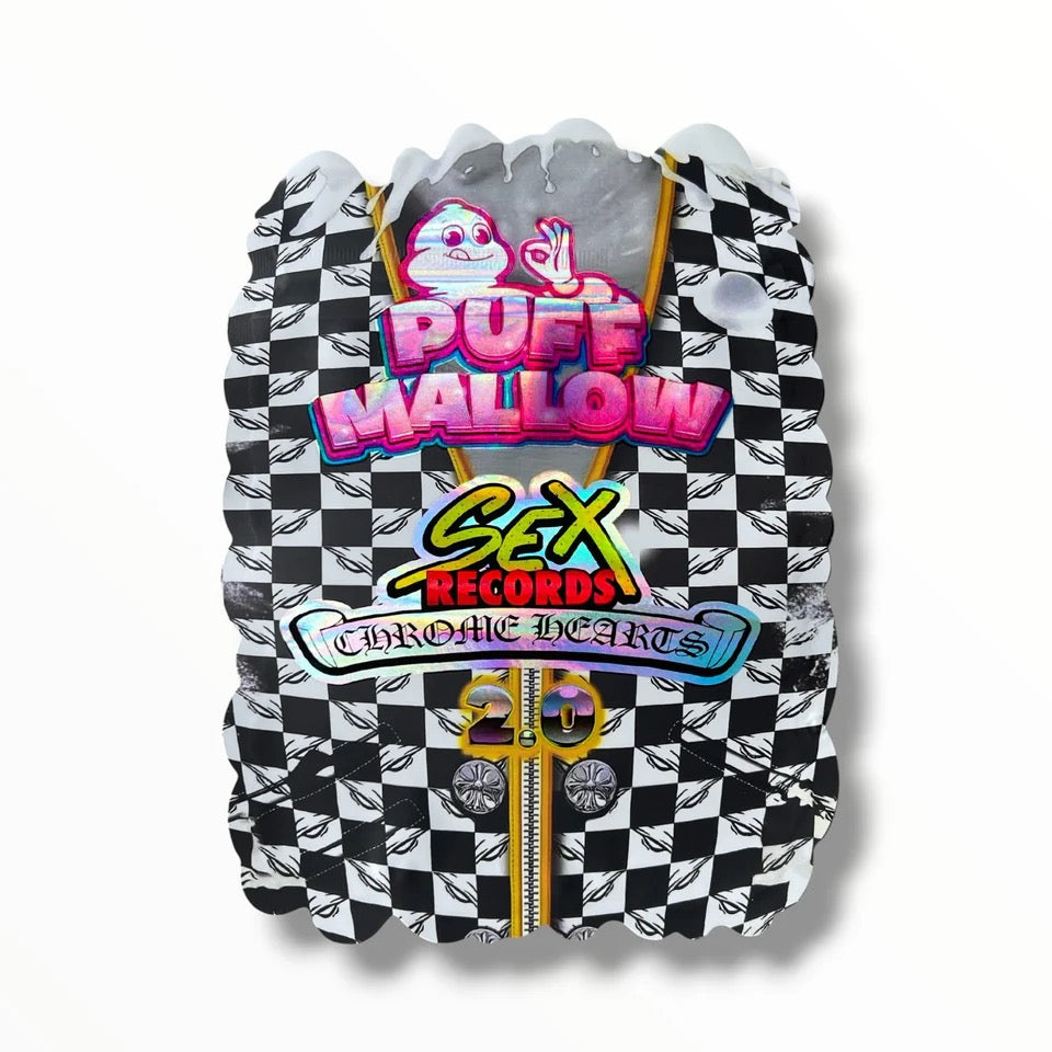 Puff Mallow Sex Records Mylar Bag 3.5 Grams