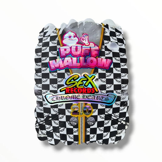 Puff Mallow Sex Records Mylar Bag 3.5 Grams