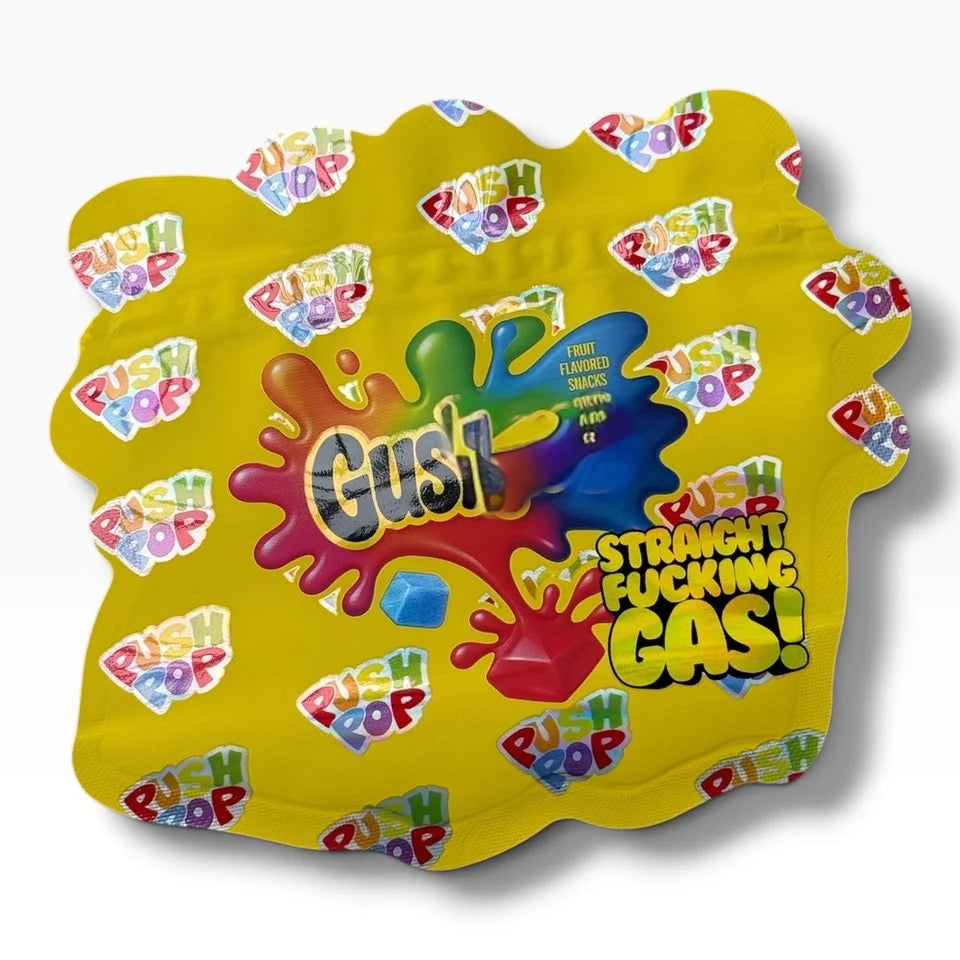Push Pop Gus Mylar Bag 3.5 G