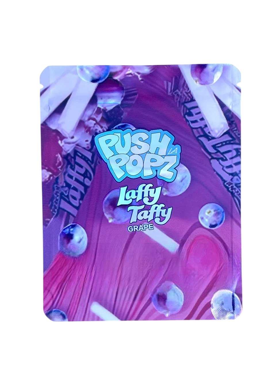 Push Popz Laffy Taffy Grape Mylar Bag 3.5 Grams