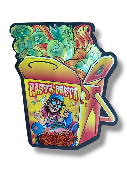 Rasta Pasta 3.5g Mylar Bag