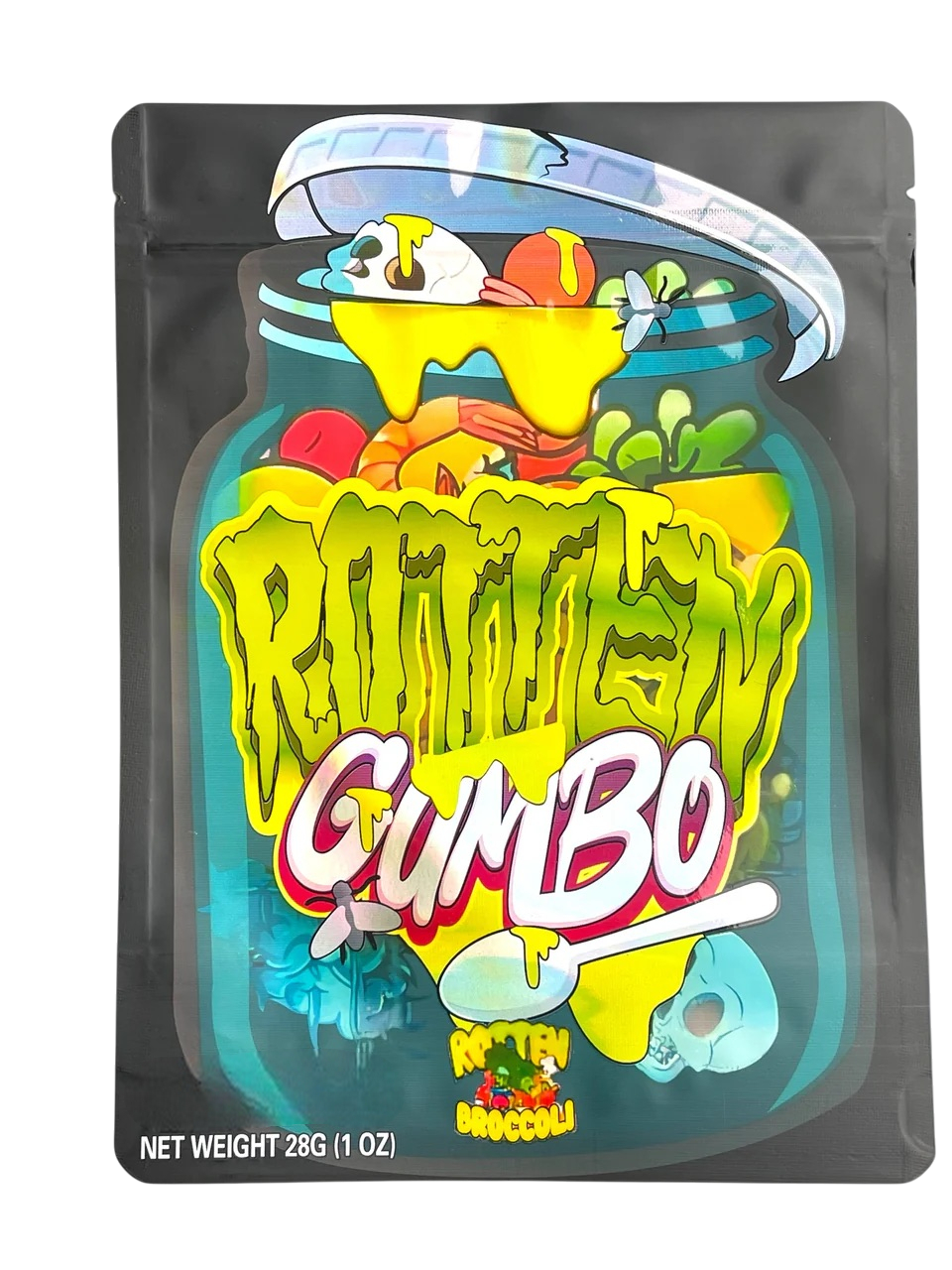 Rotten Gumbo Mylar Bag 1 Ounce