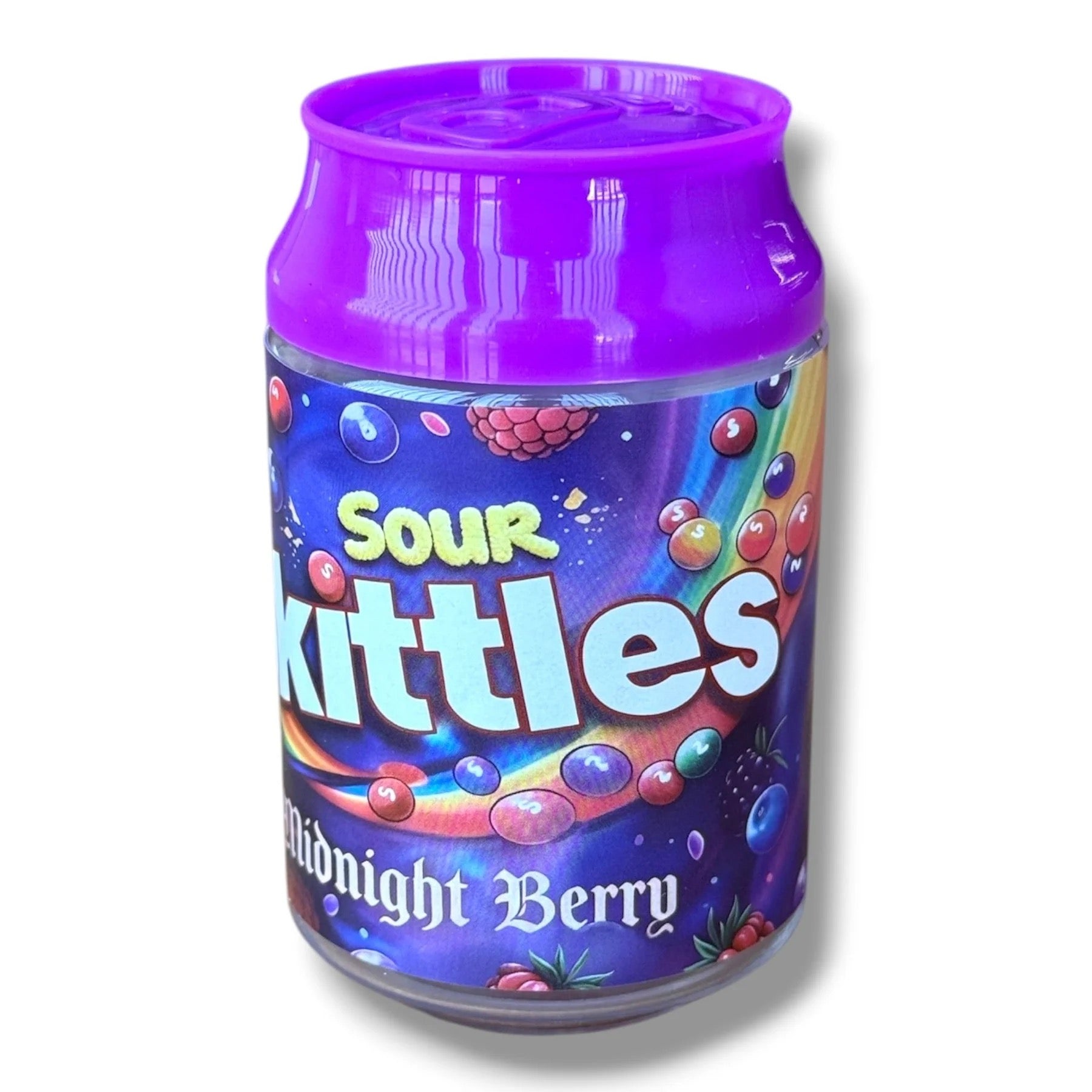 SOUR SKITTLES MIDNIGHT BERRY 3.5G CANS 8 CANS IN BOX
