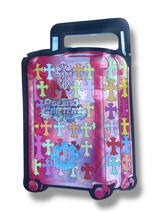 Pink Candy Shift Hearts Gear Shifters Ice T Gelato 3.5g Mylar Bag