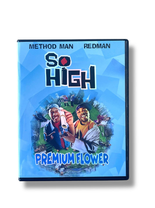 So High DVD Cases with Mylar bags 3.5g