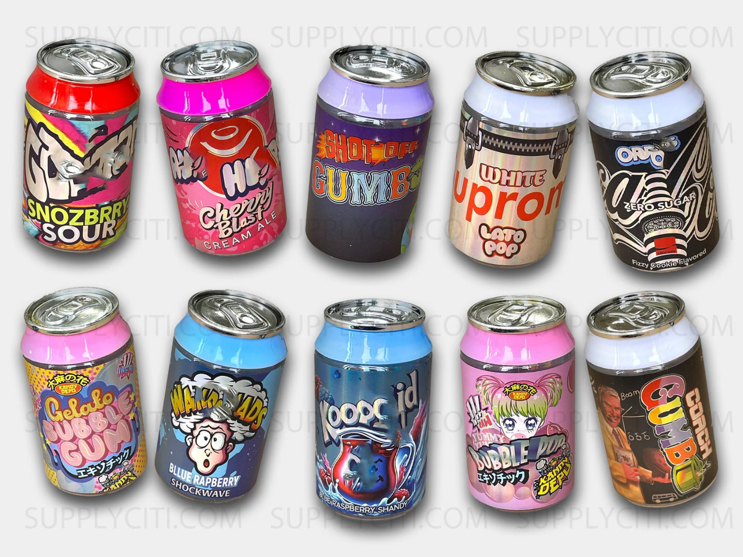 Soda Can Plastic jars 3.5g