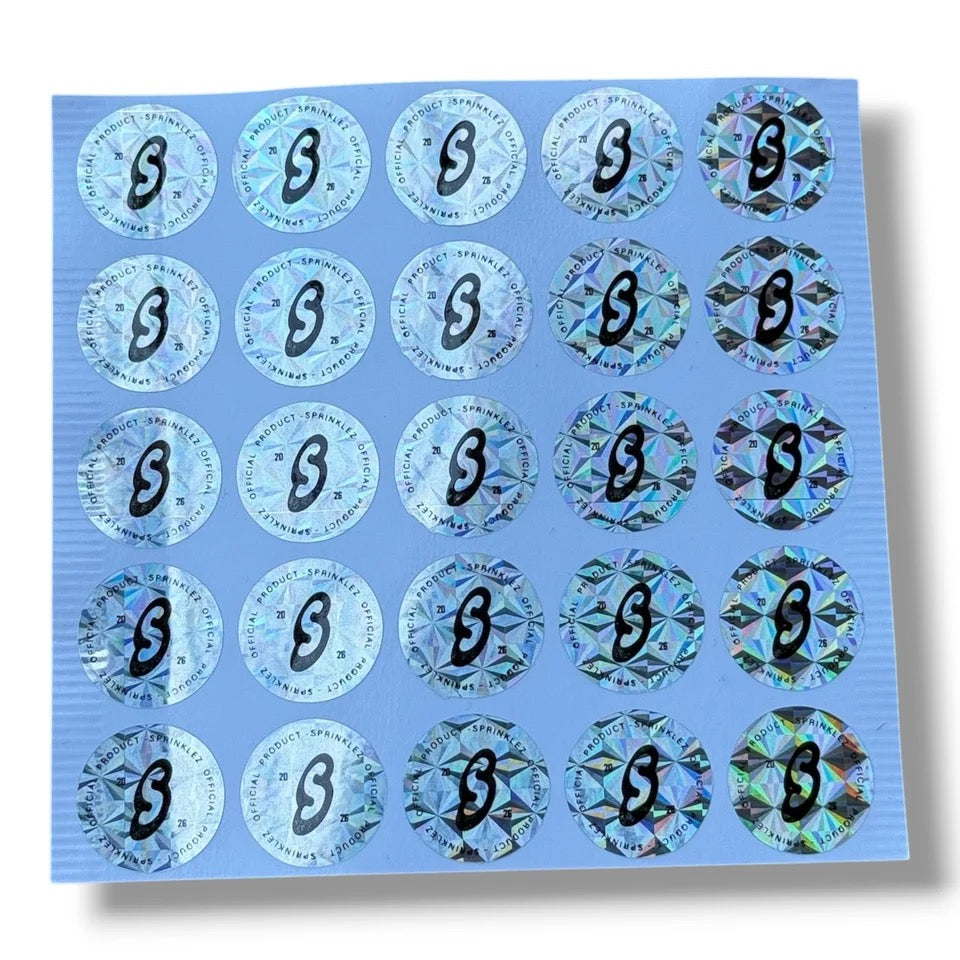 Sprinkles Cinnamon Toast Marshmallow (Soft Sticker) With Stickers and Labels Mylar Bag 3.5 
