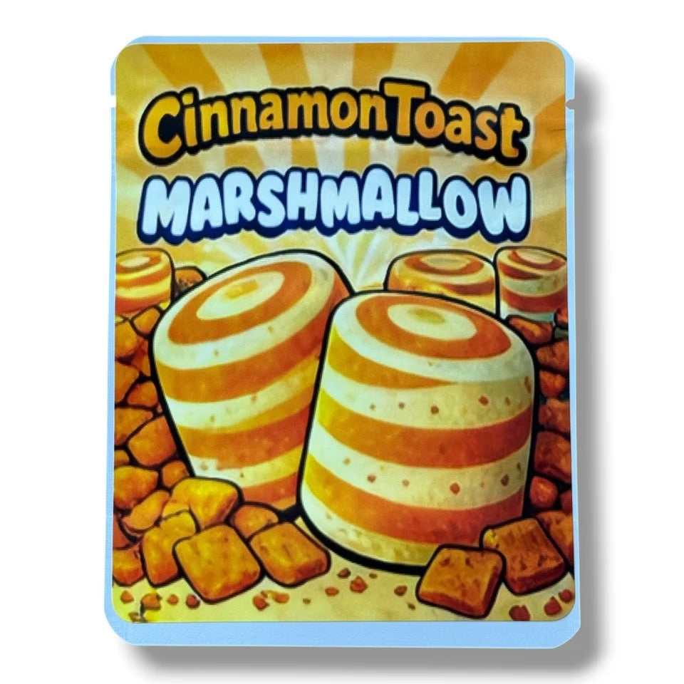 Sprinkles Cinnamon Toast Marshmallow  With Stickers and Labels Mylar Bag 3.5 Grams