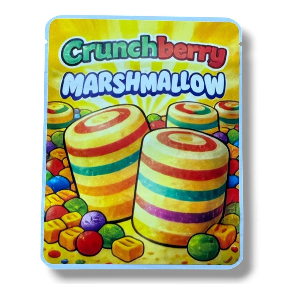 Sprinkles Crunchberry Marshmallow (Soft Sticker) With Stickers and Labels Mylar Bag 3.5 G