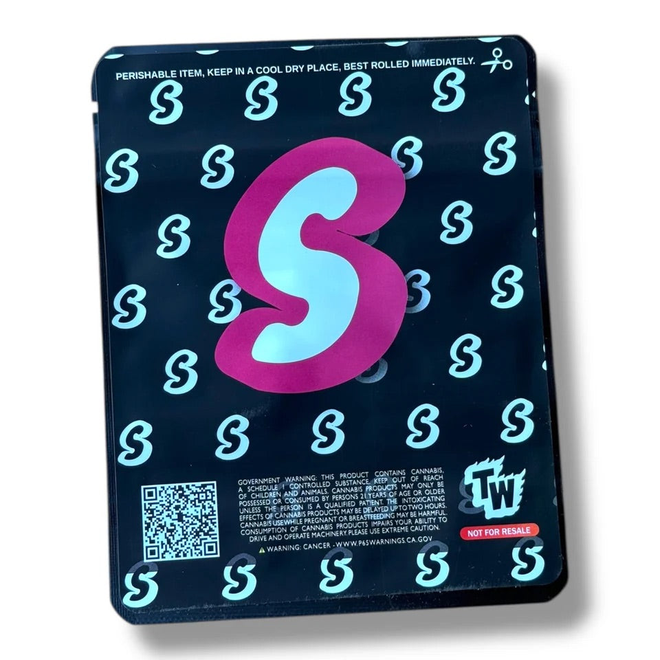 Sprinklez  Starlets Mylar  Bags 3.5G -With stickers and label