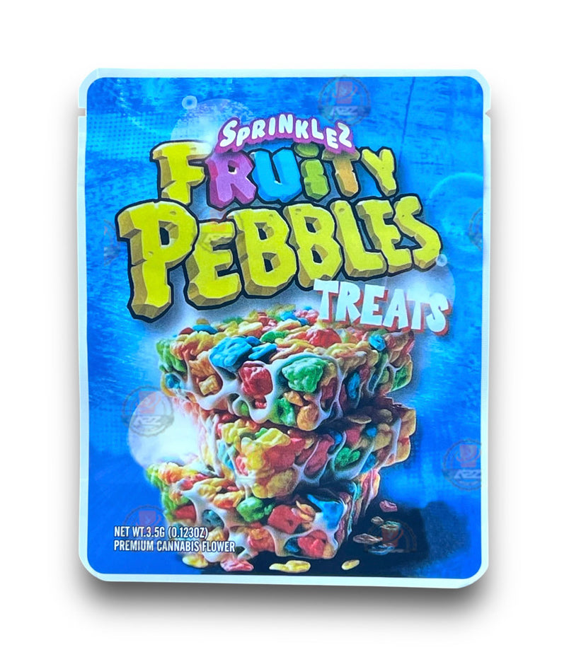 Sprinklez Treats 3.5G Mylar Bags -With stickers and label