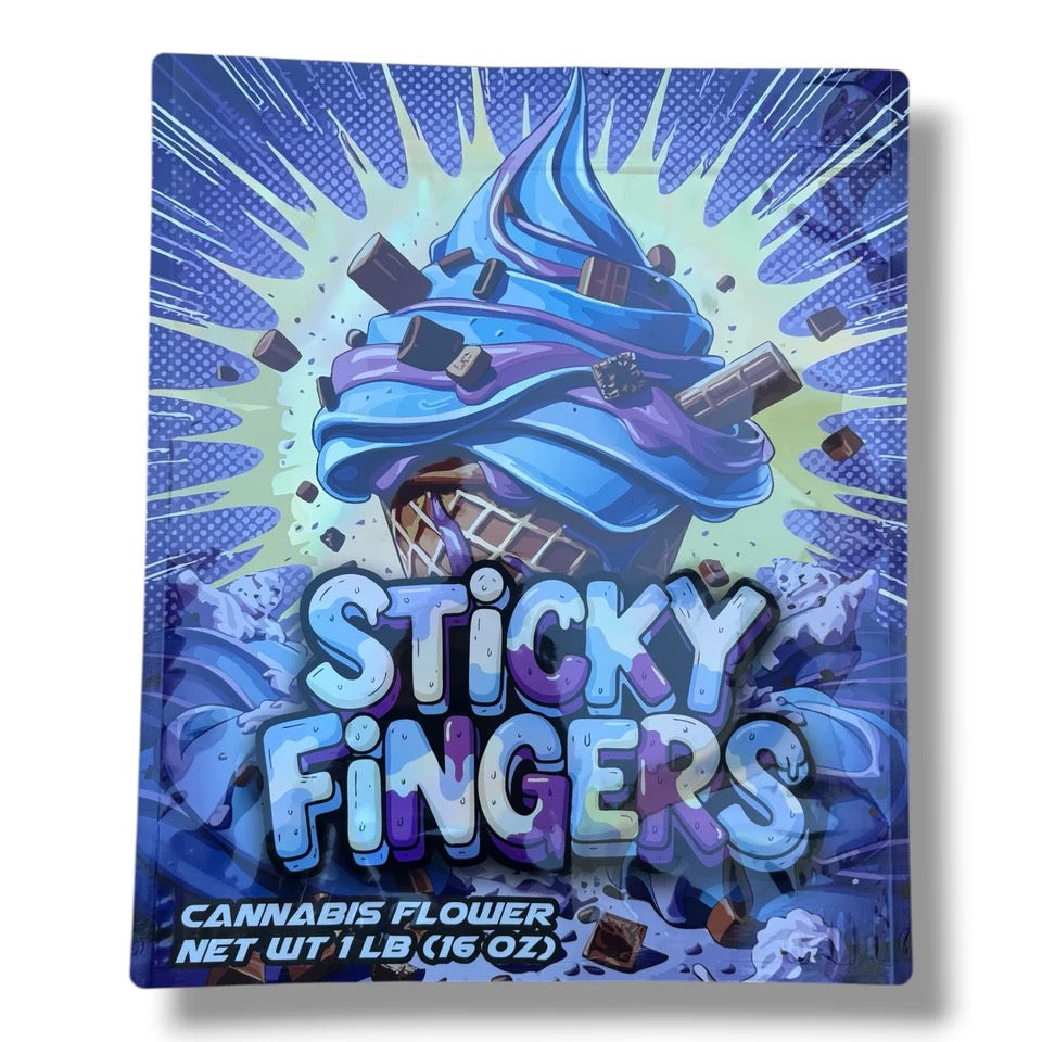 Sticky Fingers Mylar Bag 1 Pound