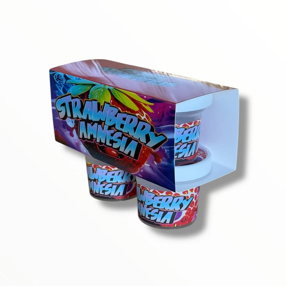 Strawberry Amnesia Ice Cream Jars