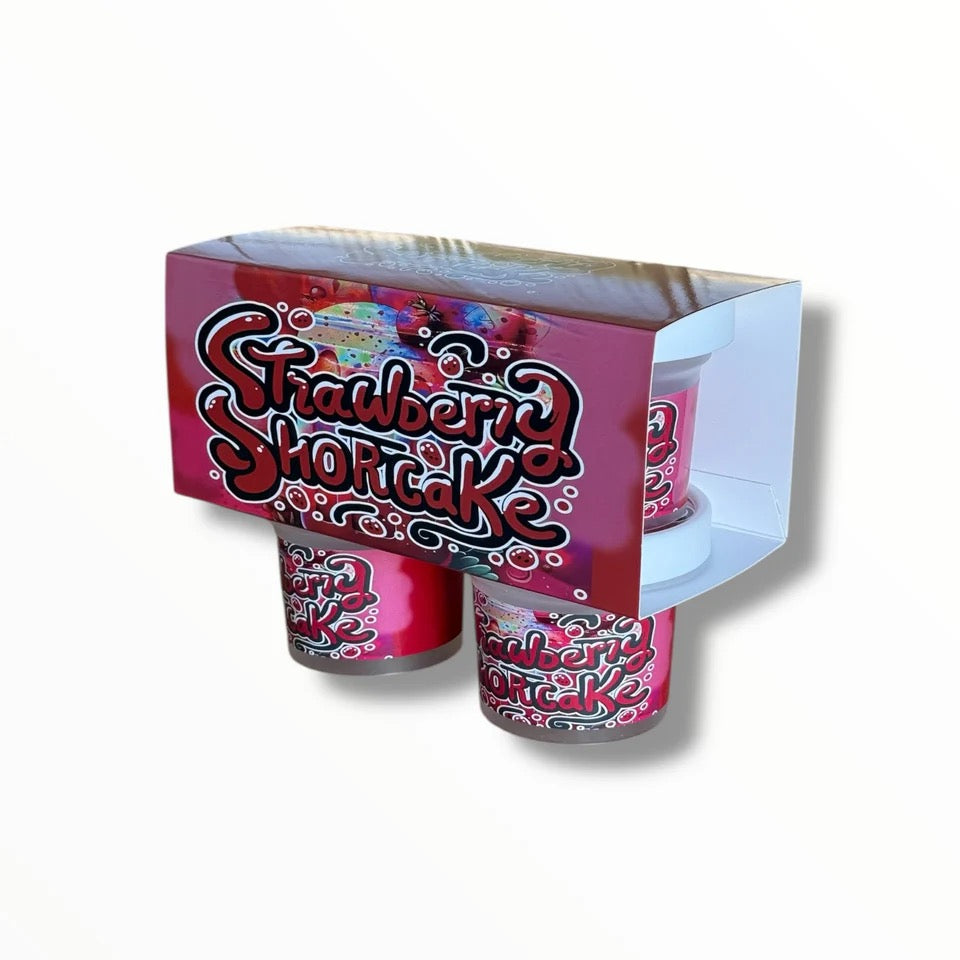 Strawberry Shortcake Ice Cream Jars