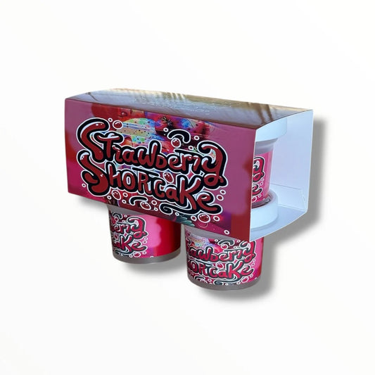 Strawberry Shortcake Ice Cream Jars