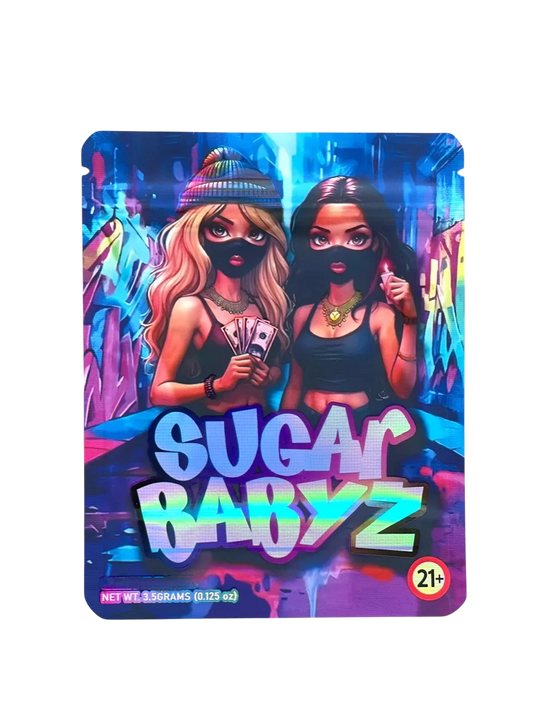 Sugar Babyz Mylar Bag 3.5 Grams