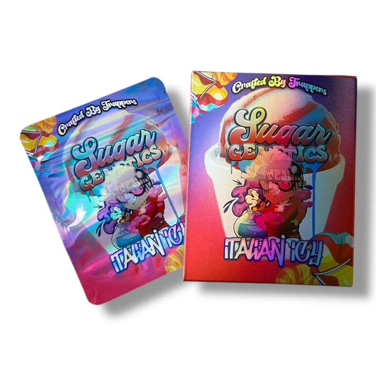 Sugar Genetics Italian Icy Mylar Bag with Box 3.5 Grams