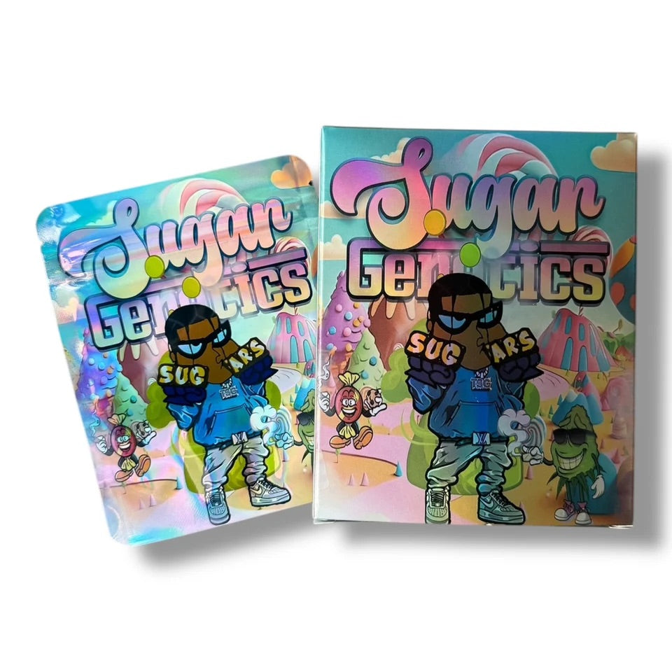 Sugar Genetics Mylar Bag with Box 3.5 Grams