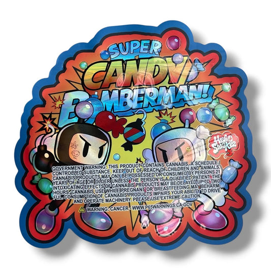 Super Candy Bomberman Mylar Bag 3.5 G