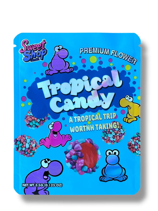 Sweet Shop Tropical Candy Mylar Bag 3.5 Grams