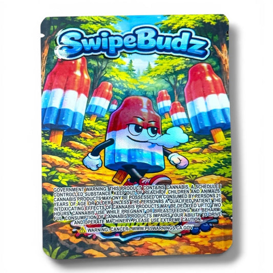 Swipe Budz Bomb Pop Smoothie Mylar Bag 3.5 G