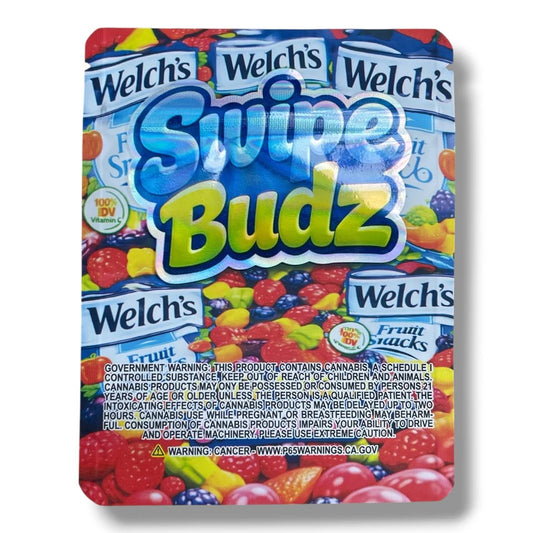 Swipe Budz Fruit Snack Smoothie Mylar Bag 3.5 G