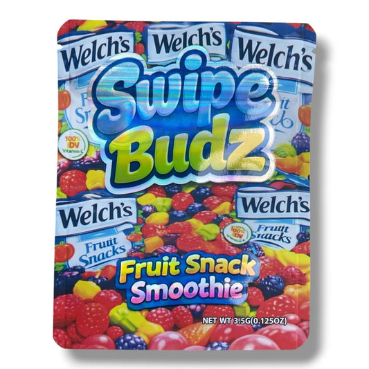 Swipe Budz Fruit Snack Smoothie Mylar Bag 3.5 Grams