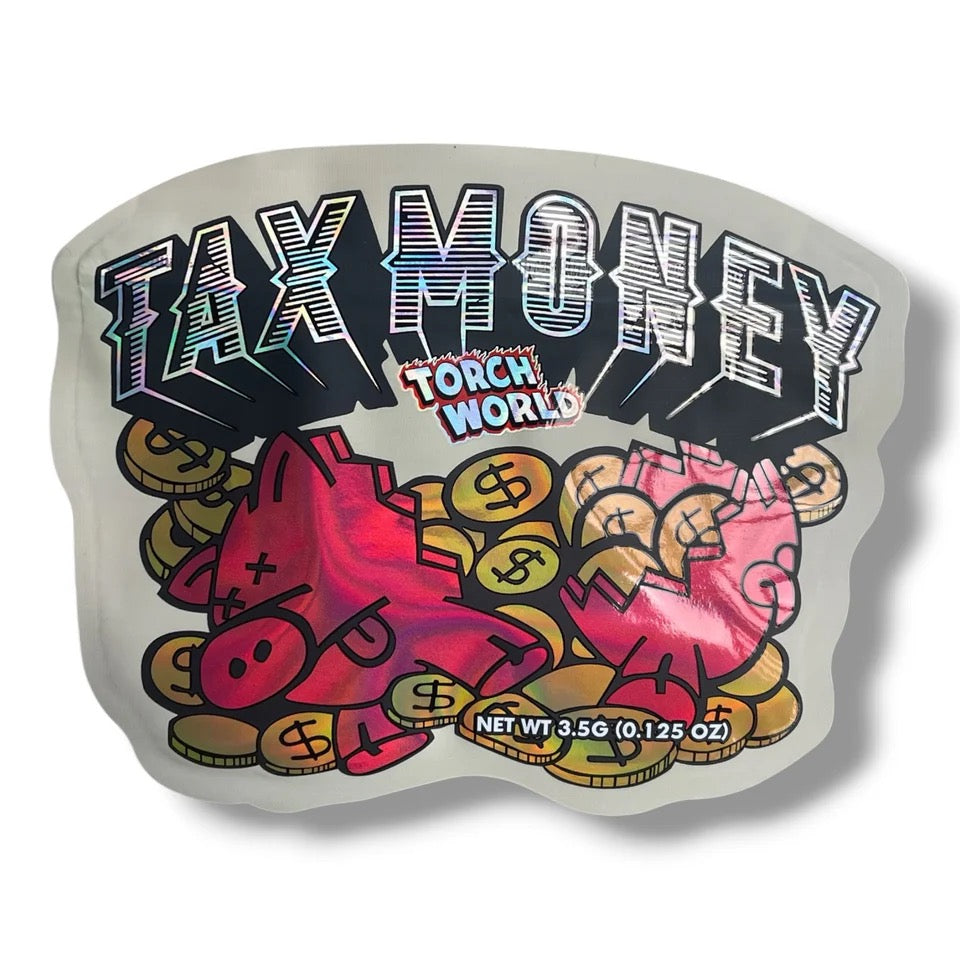 Tax Money Mylar Bag 3.5 Grams