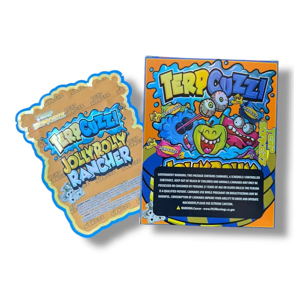 Terp Cuzzi Jolly Mylar Bag with Box 3.5 Grams