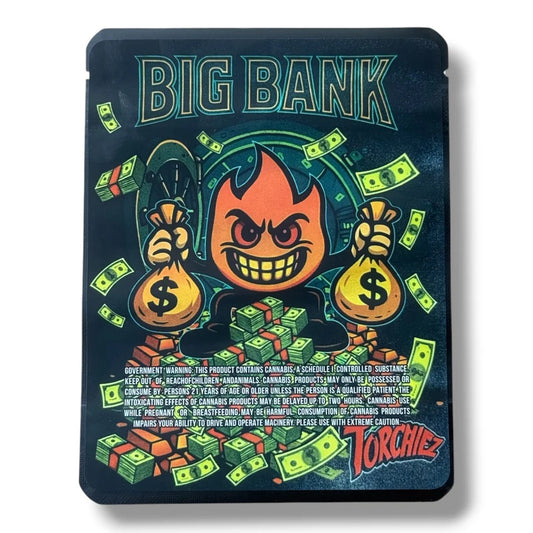 Torchiez Big Bank (Soft Sticker) Mylar Bag 3.5 G