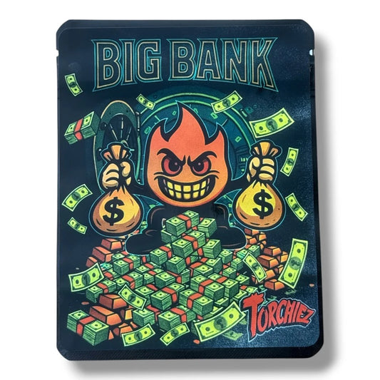 Torchiez Big Bank (Soft Sticker) Mylar Bag 3.5 Grams
