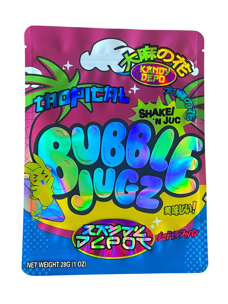 Tropical Bubble Jugz Mylar Bag 1 Ounce