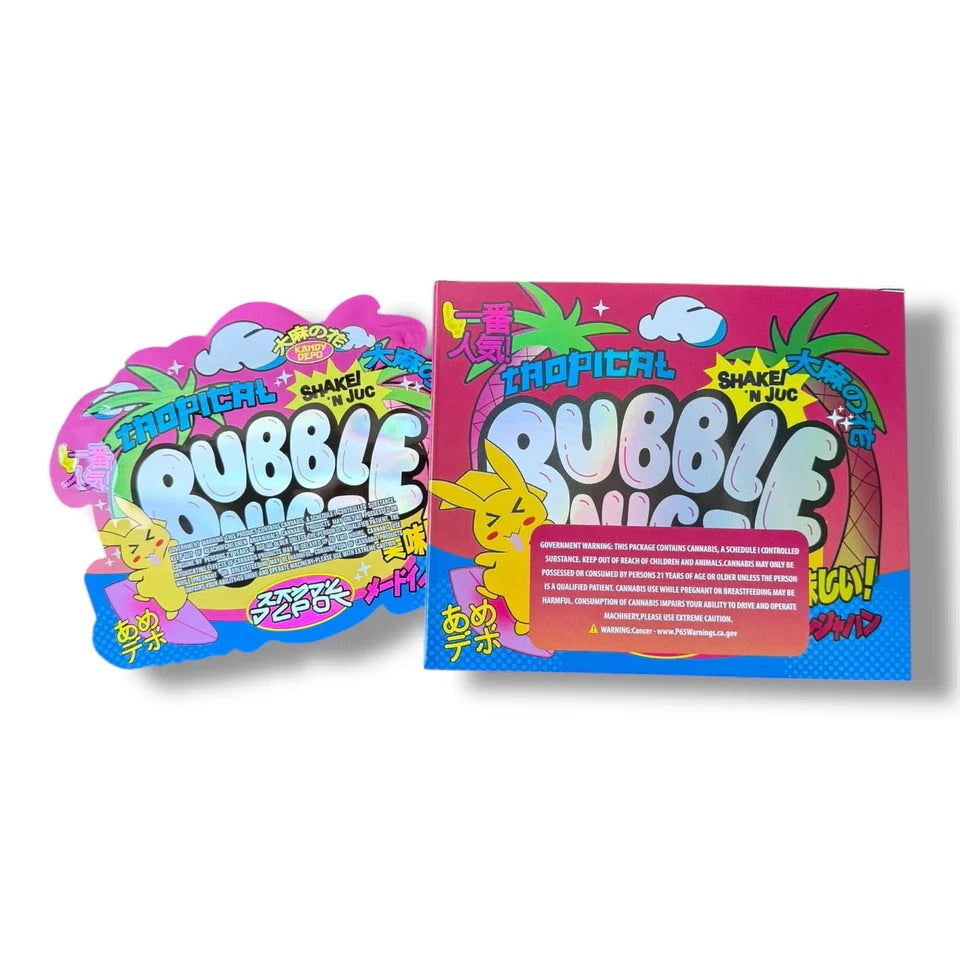 Tropical Bubble Jugz Mylar Bag with Box 3.5 Grams