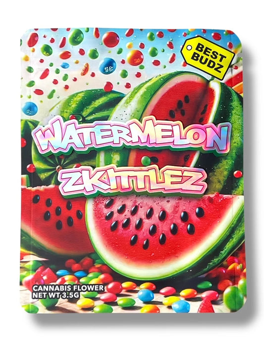 Watermelon Zkittlez Mylar Bag 3.5 Grams