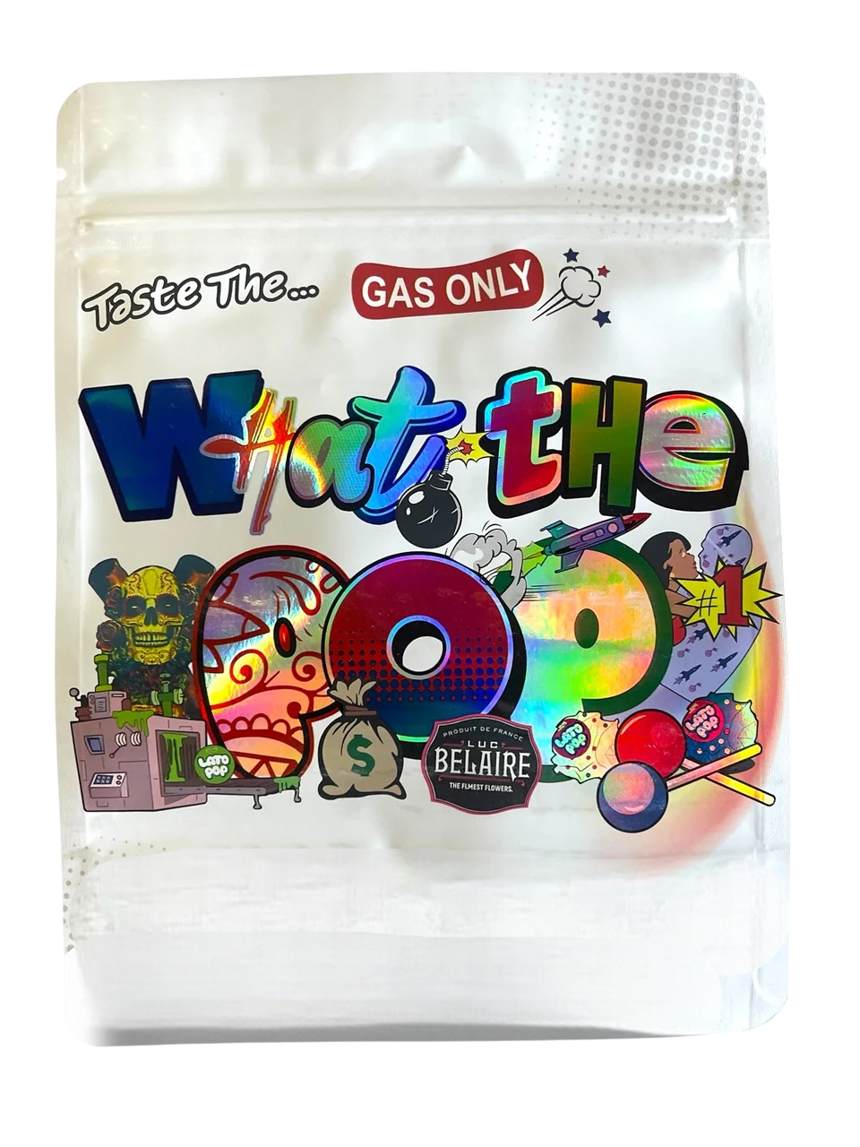 What the Pop Mylar Bag 1 Ounce