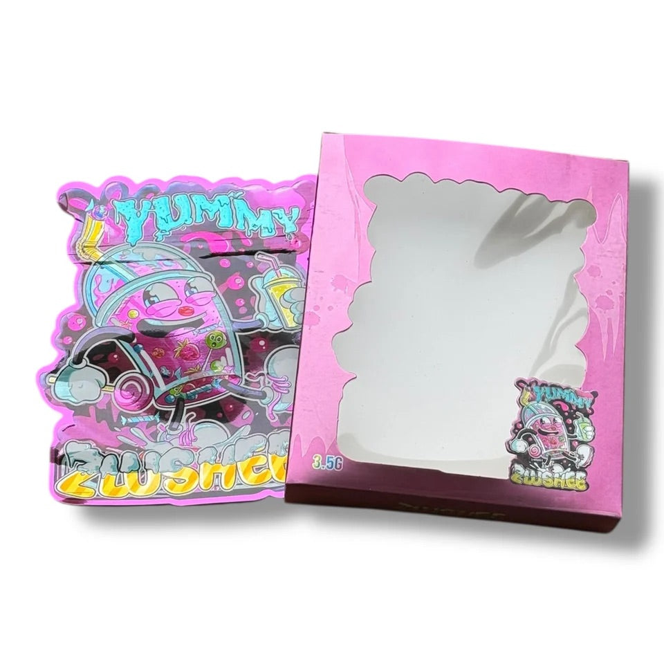 Yummy Zlushee Mylar Bag with Box 3.5 Grams