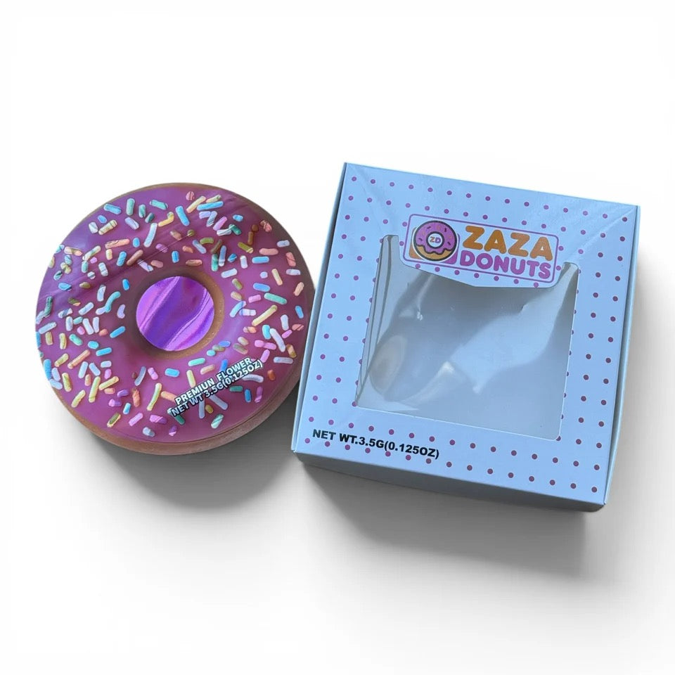 ZAZA DONUTS SPRINKLES MYLAR BAGS WITH BOX