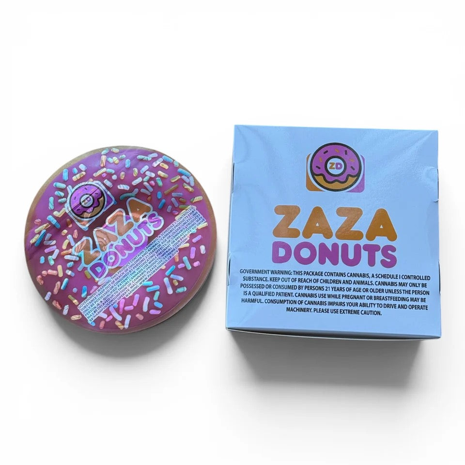 ZAZA DONUTS SPRINKLES MYLAR BAGS WITH BOXES 