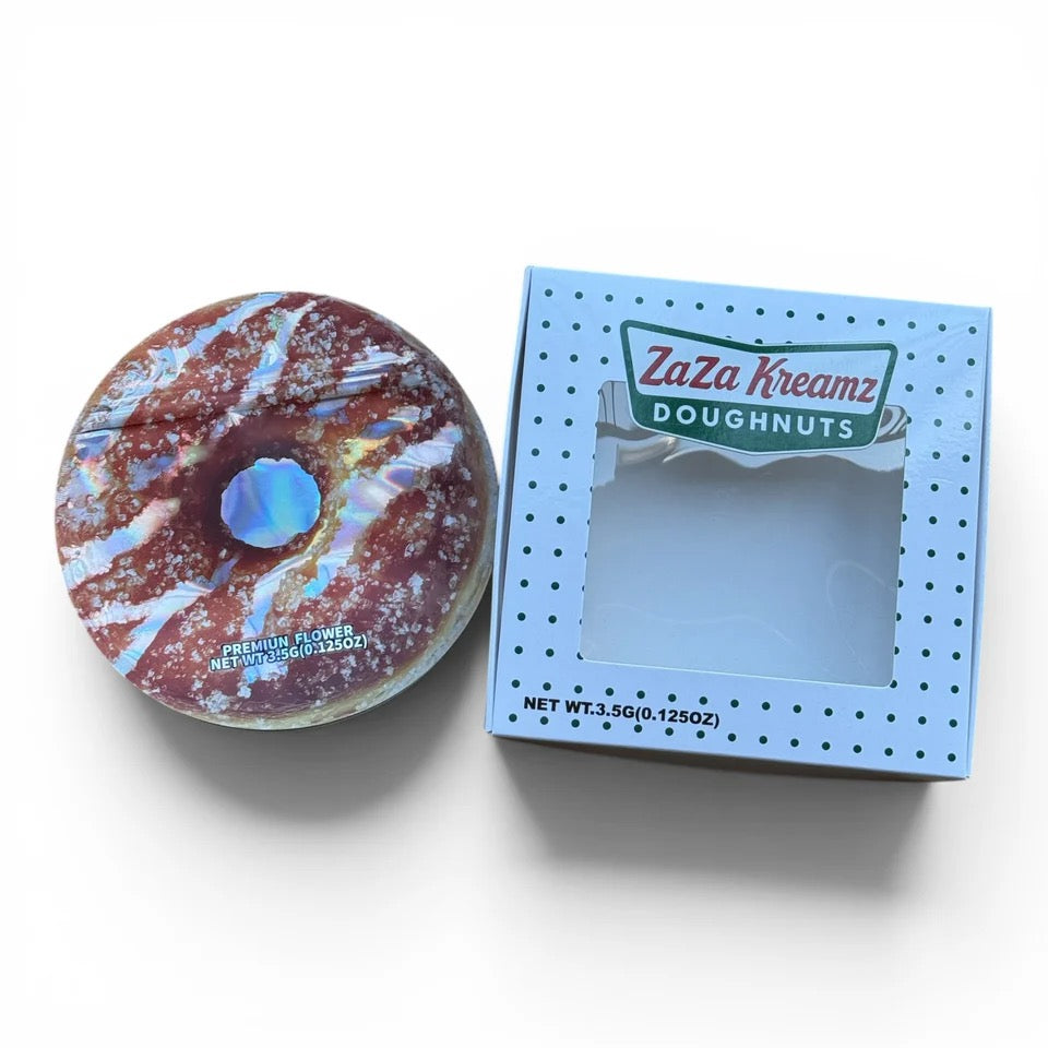 ZAZA KREAMZ DOUGHNUTS MYLAR BAGS WITH BOXES 3.5G