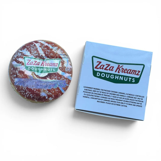 ZAZA KREAMZ DOUGHNUTS MYLAR BAGS WITH BOXES 3.5Gram