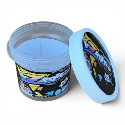 Z Puffz Ice Cream Jars Plastic Container 3.5 G