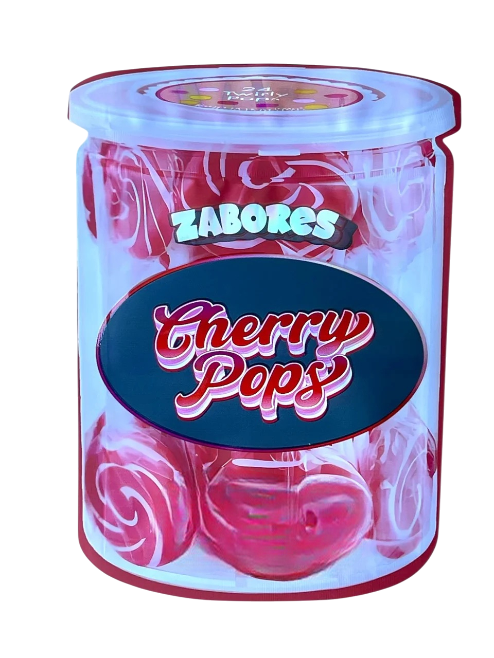Zabores Cherry Pops Mylar Bag 3.5 Grams
