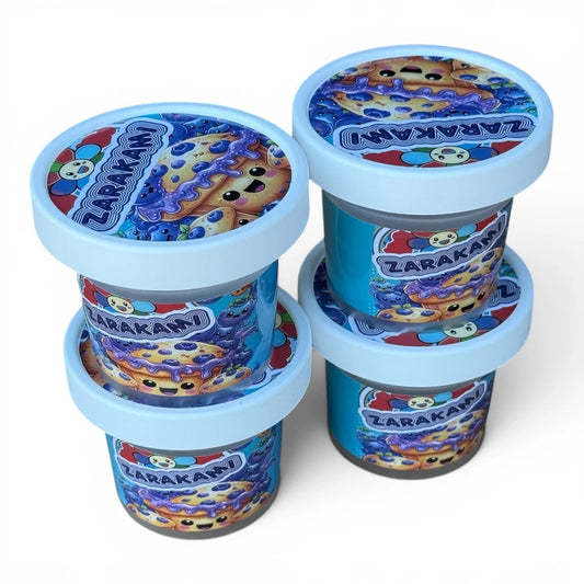 Zarakami Ice Cream Jars Plastic Container 3.5 G